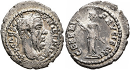 Pescennius Niger, 193-194. Denarius (Silver, 20 mm, 2.24 g, 5 h), Antiochia. IMP CAES C PESCE NIGER IV A Laureate head of Pescennius Niger to right. R...