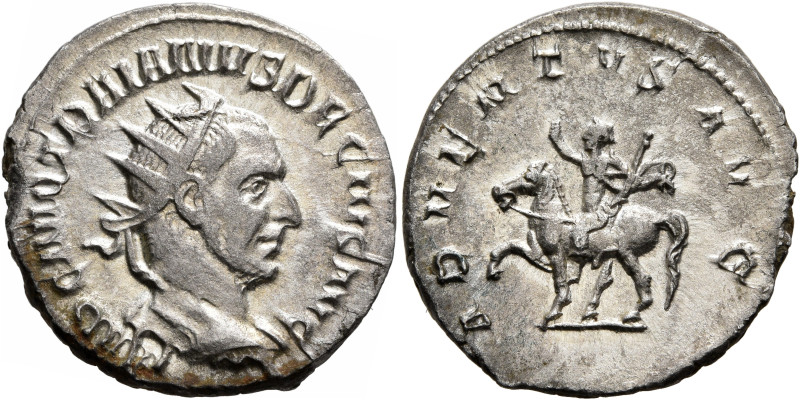 Trajan Decius, 249-251. Antoninianus (Silver, 21 mm, 3.60 g, 12 h), Rome, 249-25...