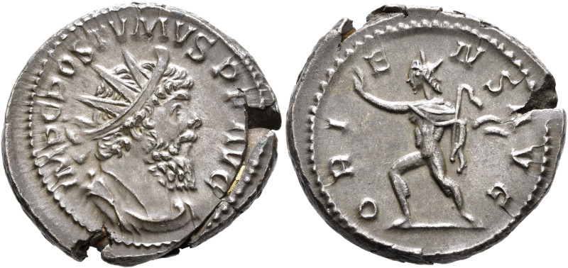 Postumus, Romano-Gallic Emperor, 260-269. Antoninianus (Billon, 22 mm, 6.73 g, 6...