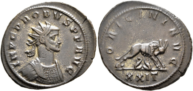 Probus, 276-282. Antoninianus (Silvered bronze, 23 mm, 3.64 g, 6 h), Siscia, 277...