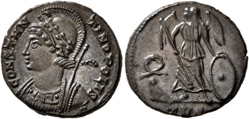 Commemorative Series, 330-354. Follis (Bronze, 17 mm, 2.85 g, 12 h), Treveri, st...