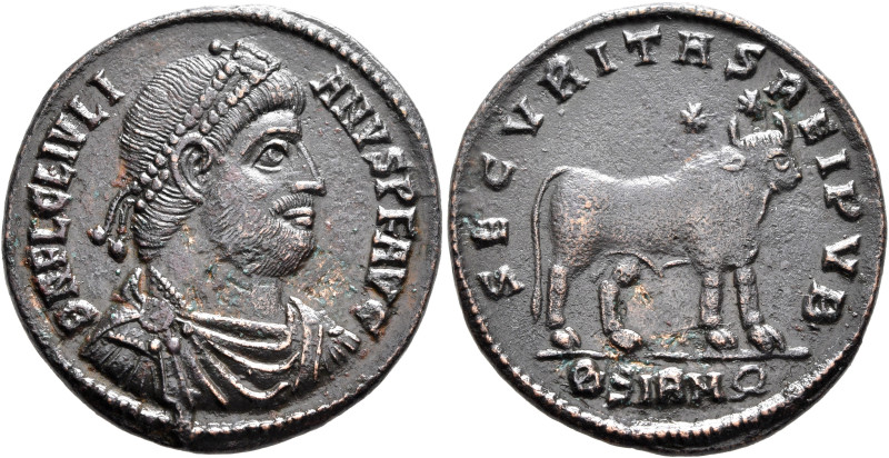 Julian II, 360-363. Double Maiorina (Bronze, 29 mm, 8.50 g, 6 h), Sirmium, 361-3...