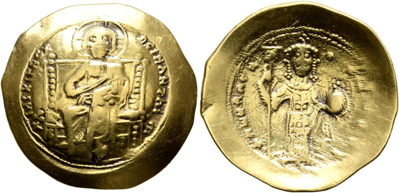 Constantine X Ducas, 1059-1067. Histamenon (Gold, 25 mm, 4.35 g, 5 h), Constanti...