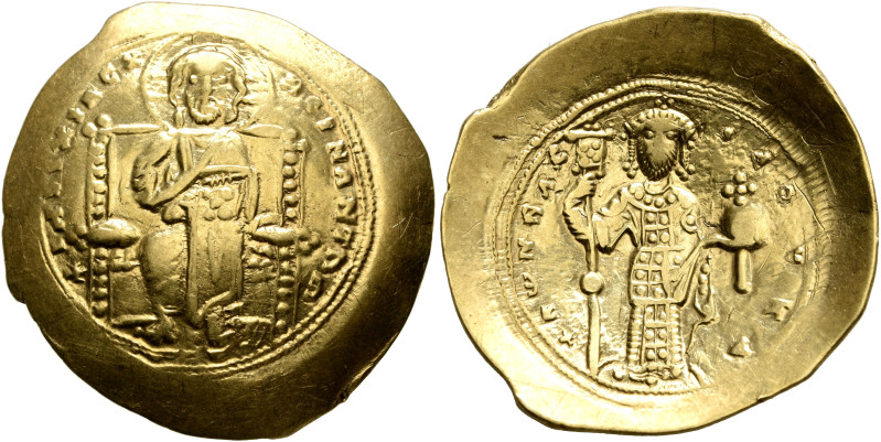 Constantine X Ducas, 1059-1067. Histamenon (Gold, 25 mm, 4.31 g, 6 h), Constanti...