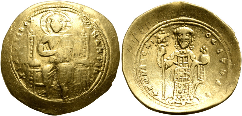 Constantine X Ducas, 1059-1067. Histamenon (Gold, 24 mm, 4.37 g, 6 h), Constanti...