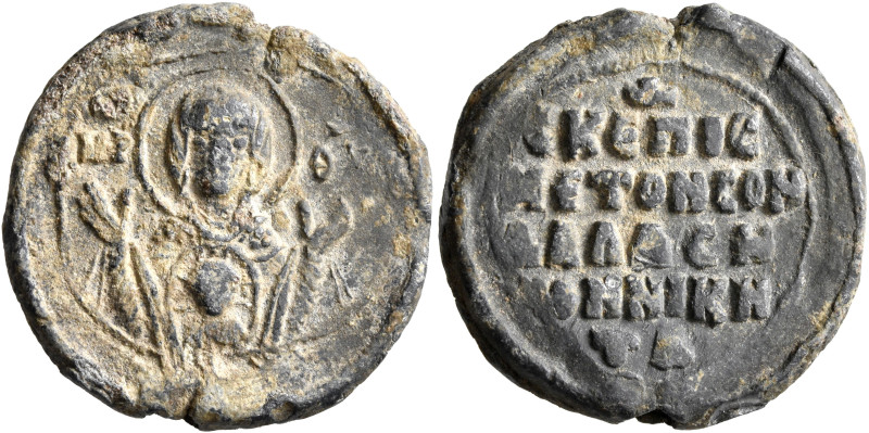 Niketas Dalassenos, first half of the 12th century. Seal (Lead, 25 mm, 11.70 g, ...