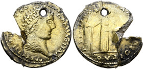 UNCERTAIN GERMANIC TRIBES, Pseudo-Imperial coinage. Late 3rd-early 4th centuries AD. 'Aureus' (Subargentum, 19 mm, 3.46 g, 12 h), 'Derived Gordian Gro...