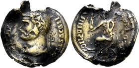 UNCERTAIN GERMANIC TRIBES, Pseudo-Imperial coinage. Late 3rd-early 4th centuries AD. 'Aureus' (Subargentum, 22 mm, 5.93 g, 12 h), imitating Maximianus...