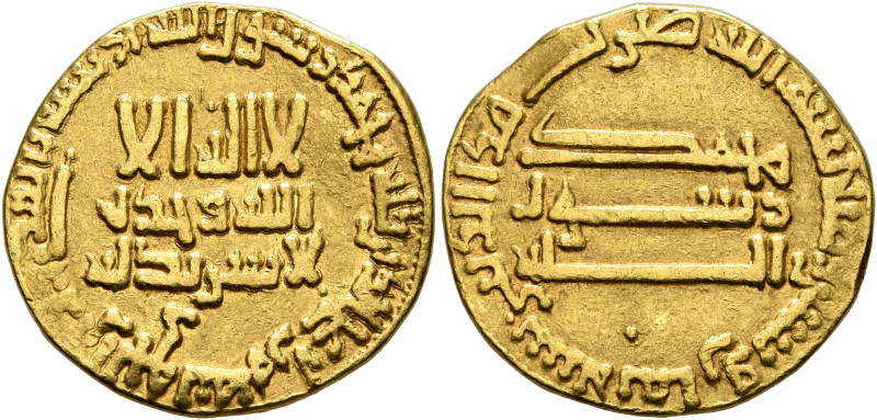 ISLAMIC, 'Abbasid Caliphate. temp. Al-Mahdi, AH 158-169 / AD 775-785. Dinar (Gol...