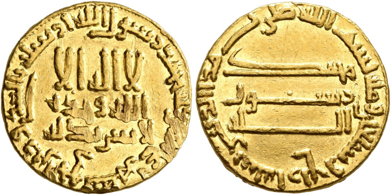 ISLAMIC, 'Abbasid Caliphate. temp. Al-Rashid, AH 170-193 / AD 786-809. Dinar (Go...