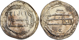 ISLAMIC, 'Abbasid Caliphate. temp. Al-Rashid, AH 170-193 / AD 786-809. Dirham (Silver, 25 mm, 2.94 g), citing the vizier of the caliph, Ja'far ibn Yah...