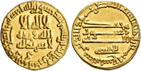 ISLAMIC, 'Abbasid Caliphate. temp. Al-Rashid, AH 170-193 / AD 786-809. Dinar (Gold, 18 mm, 4.28 g, 9 h), citing 'Li'l-Khalifa' ('for the Caliph' in Ku...
