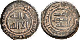 ISLAMIC, 'Abbasid Caliphate. Uncertain period, temp. al-Saffah to al-Amin. AH 132-199 = AD 749-813. Fals (Bronze, 17 mm, 2.91 g), citing 'Abd Allah b....