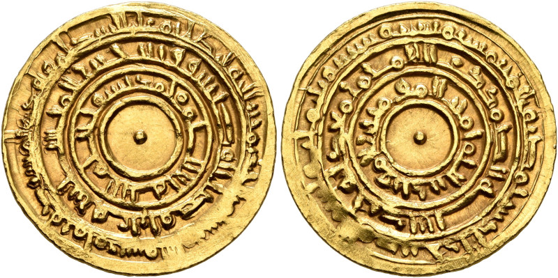 ISLAMIC, Fatimids. al-Mu'izz li-Din Allah, AH 341-365 / AD 953-975. Dinar (Gold,...