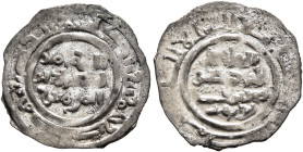 ISLAMIC, Ayyubids. Yemen. al-Nasir I Salah al-Din Yusuf (Saladin), AH 575-589 / AD 1180-1193. Half Dirham (Silver, 17 mm, 0.77 g), citing al-Nasir I S...