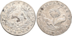 AUSTRALIA, Private Token Issues. 3 Pence 1860 (Silver, 16 mm, 1.28 g, 12 h), Sydney, Hogarth & Erichsen. HOGARTH & ERICHSEN / SYDNEY around value 3 be...