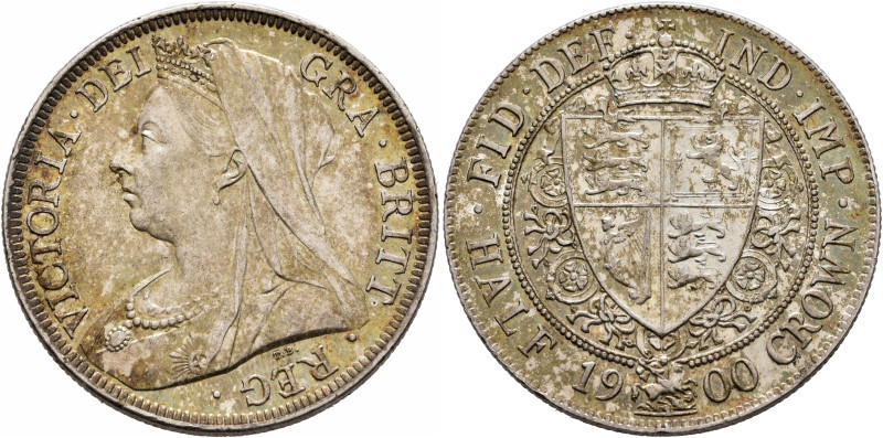 BRITISH, Hanover. Victoria, 1837-1901. Halfcrown 1900 (Silver, 32 mm, 14.17 g, 1...