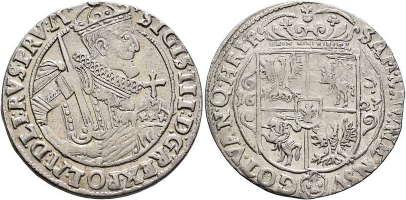 POLAND, Monarchs. Zygmunt III Wasa, 1587-1632. Ort 1623 (Silver, 29 mm, 6.83 g, ...