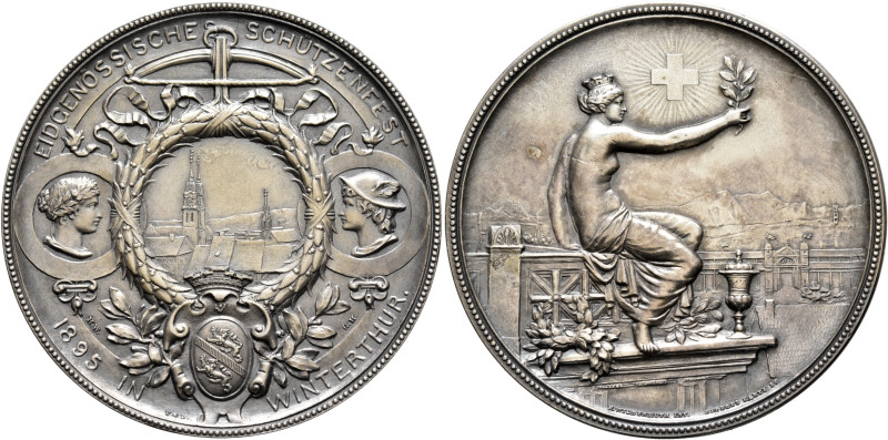 SWITZERLAND. Schützenmedaillen (Shooting Medals). Schützenmedaille (Shooting Med...