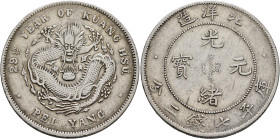 CHINA, Qīng dynasty. Dézōng (Guāngxù), 1875-1908. Yuán – Dollar RY 29 = 1903 (Silver, 39 mm, 26.90 g, 12 h), Zhílì (Chihli) province. Yeoman 73. Light...