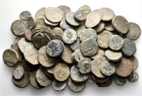 A lot containing 96 bronze coins. Including: Mainly Greek and Roman. Fair to fine. LOT SOLD AS IS, NO RETURNS. 96 coins in lot.


From a European c...