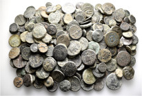 A lot containing 255 bronze coins. Including: Mainly Greek. Fair to fine. LOT SOLD AS IS, NO RETURNS. 255 coins in lot.


From a European collectio...