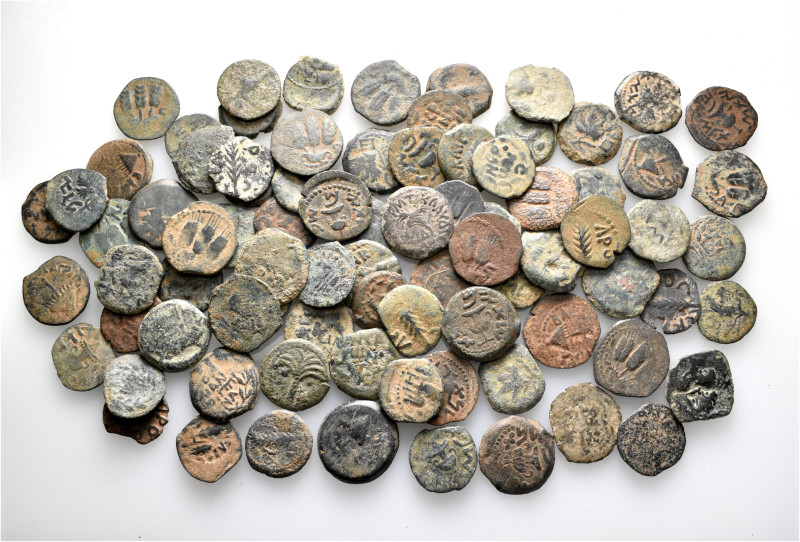 A lot containing 83 bronze coins. Including: Judaean. Fine to very fine. LOT SOL...
