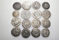 A lot containing 16 silver coins. All: Sasanian Drachms. Fine to fine. LOT SOLD AS IS, NO RETURNS. 16 coins in lot.


From the Dr. David Majer Coll...