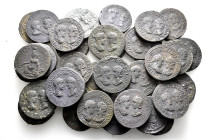 A lot containing 35 bronze coins. All: Roman Provincial. Fine to very fine. LOT SOLD AS IS, NO RETURNS. 35 coins in lot.


From a European collecti...
