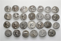 A lot containing 27 silver coins. All: Roman Imperial. Fine to very fine. LOT SOLD AS IS, NO RETURNS. 27 coins in lot.


From a European collection...