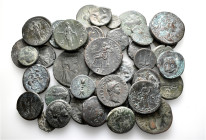 A lot containing 44 bronze coins. Including: Greek, Roman and Medieval. Fine. LOT SOLD AS IS, NO RETURNS. 44 coins in lot.


From a European collec...
