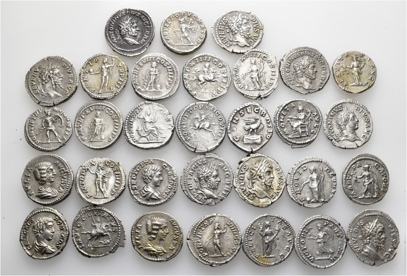 A lot containing 31 silver coins. All: Roman Imperial. Very fine to extremely fi...