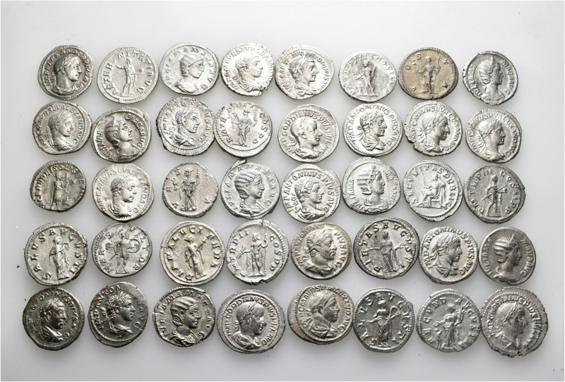 A lot containing 40 silver coins. All: Roman. Very fine to good very fine. LOT S...