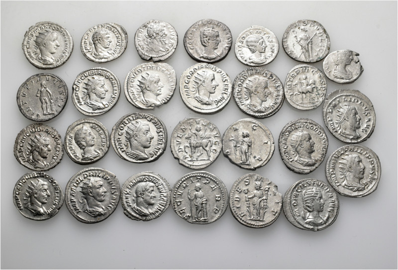 A lot containing 27 silver coins. All: Roman Imperial. Fine to very fine. LOT SO...