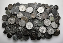 A lot containing 151 silver and bronze coins. Including: Greek and Roman. Very fine. LOT SOLD AS IS, NO RETURNS. 151 coins in lot.


From a Europea...