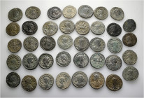 A lot containing 39 bronze coins. All: Roman Antoniniani. Very fine good very fine. LOT SOLD AS IS, NO RETURNS. 39 coins in lot.


From a European ...