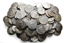 A lot containing 99 bronze coins. All: Roman Imperial. Fine to very fine, harshly cleaned. LOT SOLD AS IS, NO RETURNS. 99 coins in lot.


From a Eu...