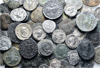 A lot containing 85 silver and bronze coins and lead seal. Including: Celtic, Greek and Roman Imperial. Fair to very fine. LOT SOLD AS IS, NO RETURNS....