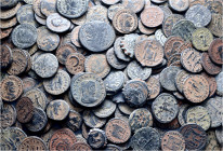 A lot containing 227 bronze coins. Including: Greek, Roman Provincial and Roman Imperial. Fine to very fine. LOT SOLD AS IS, NO RETURNS. 227 coins in ...