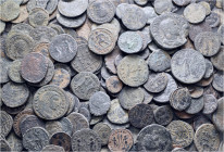 A lot containing 263 bronze coins. Including: Mainly Roman Imperial. Fair to fine. LOT SOLD AS IS, NO RETURNS. 263 coins in lot.


From a European ...
