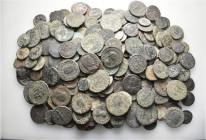 A lot containing 275 bronze coins. Including: Mainly Roman Imperial. Fair to fine. LOT SOLD AS IS, NO RETURNS. 275 coins in lot.


From a European ...