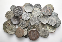 A lot containing 39 bronze coins. All: Byzantine. Fine. LOT SOLD AS IS, NO RETURNS. 39 coins in lot.


From the Red Ox Collection and the collectio...