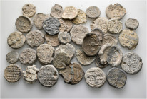 A lot containing 37 lead seals. All: Byzantine. Fine to very fine. LOT SOLD AS IS, NO RETURNS. 37 coins in lot.


From a European collection, forme...