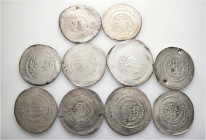 A lot containing 10 silver coins. All: Islamic. Fine to good fine. LOT SOLD AS IS, NO RETURNS. 10 coins in lot.


From the Dr. David Majer Collecti...