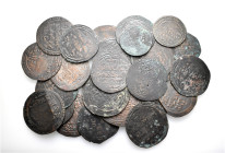 A lot containing 24 bronze coins. All: Islamic. Fine. LOT SOLD AS IS, NO RETURNS. 24 coins in lot.


From the Dr. David Majer Collection of Islamic...