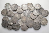 A lot containing 33 silver coins. Including: Islamic. Fine to very fine. LOT SOLD AS IS, NO RETURNS. 33 coins in lot.


From a European collection,...