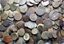 A lot containing 283 bronze coins. All: Islamic. Fair to fine. LOT SOLD AS IS, NO RETURNS. 283 coins in lot.


From a European collection, formed b...