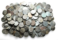 A lot containing 241 bronze coins. All: Islamic. Fine to very fine. LOT SOLD AS IS, NO RETURNS. 241 coins in lot.


From the Dr. David Majer Collec...