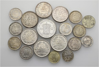 A lot containing 19 silver coins. All: Netherlands. Very fine to extremely fine. LOT SOLD AS IS, NO RETURNS. 19 coins in lot.


From the collection...