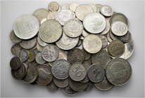 A lot containing 125 mainly silver coins (521 g). Mainly: Sweden. About very fine to extremely fine. LOT SOLD AS IS, NO RETURNS. 125 coins in lot.

...